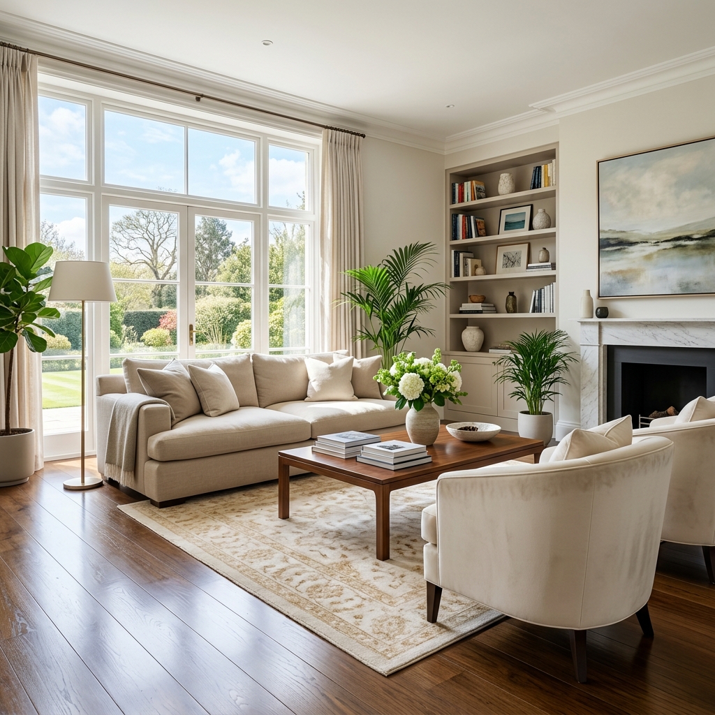 Detailed professional deep cleaning of a Calgary home by Meli's Maid