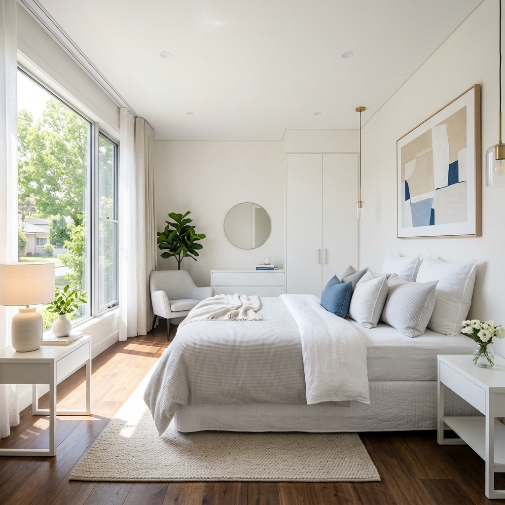 Bright clean residential home after a standard cleaning by Meli's Maid Calgary