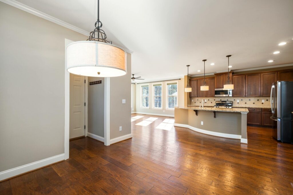 Empty Calgary home interior ready for move in or move out cleaning